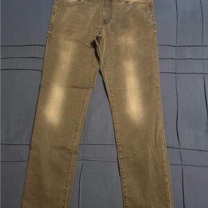 Express Men's Black Slim Straight Jeans